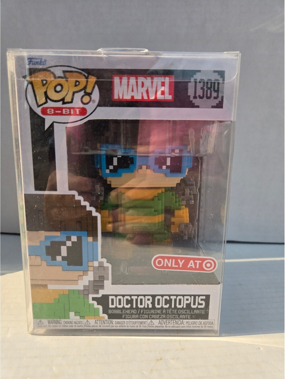 Funko Pop! 8-Bit Marvel Doctor Octopus Collectible Figure #1389 - Very Good